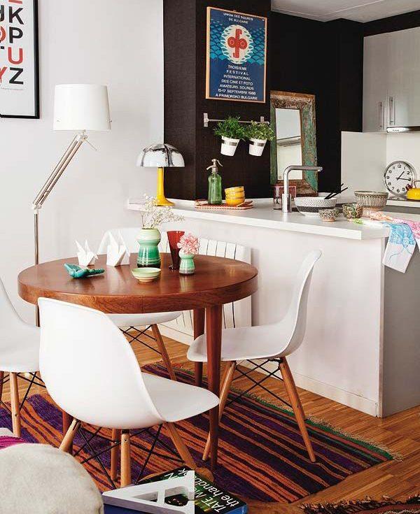 small dining table and chairs