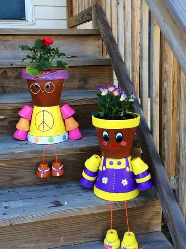 clay pot arts and crafts