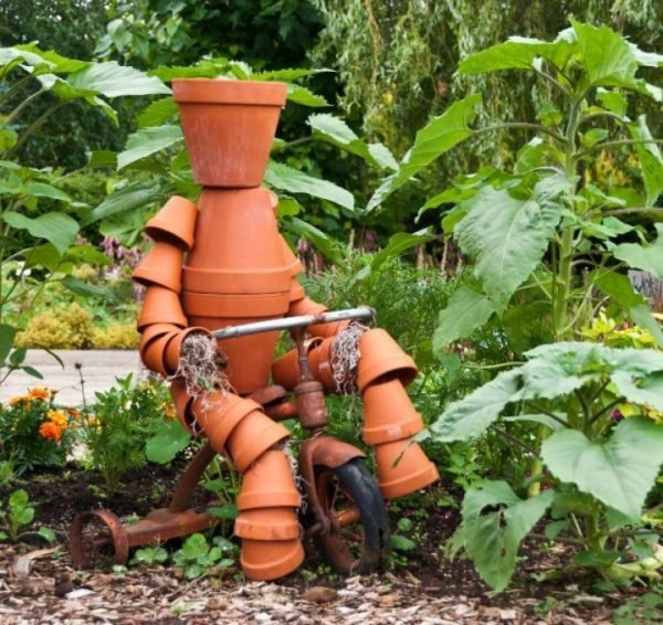 flower pot person