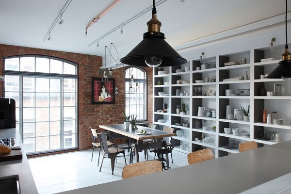 industrial kitchen shelving
