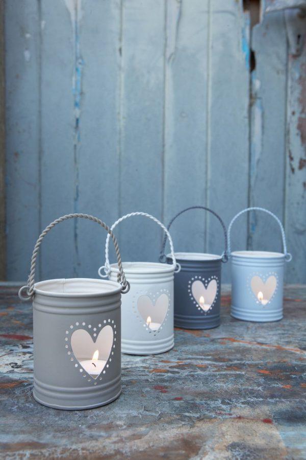 tin candle lantern