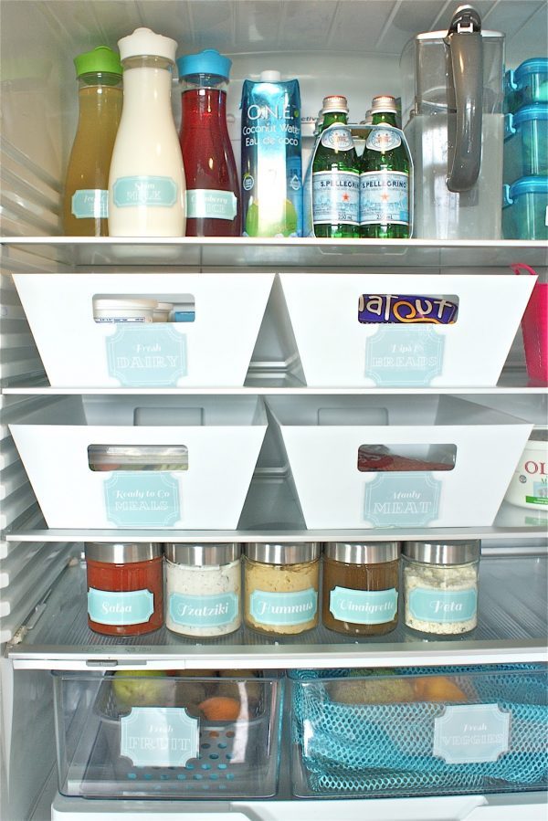 best way to organize freezer