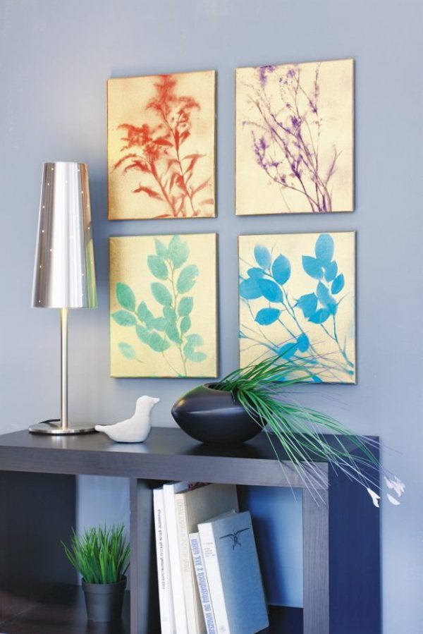 spray paint wall art