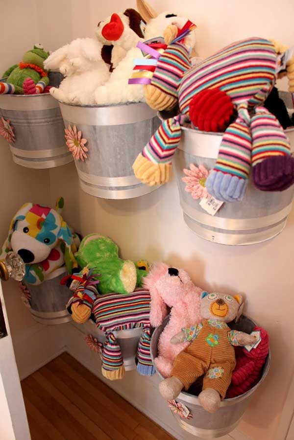 wall toy storage