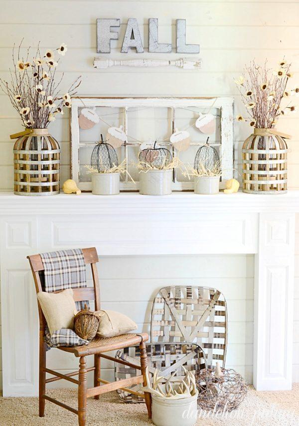 fall mantel