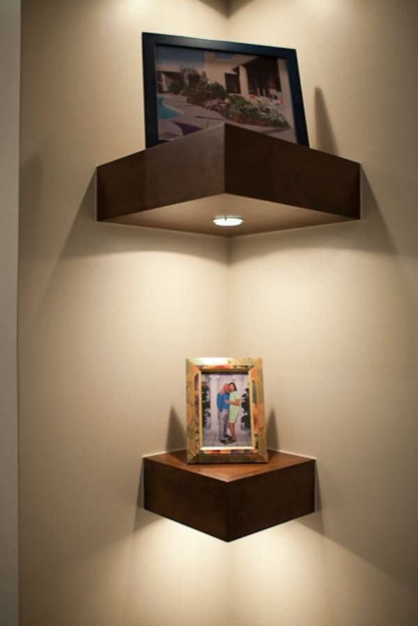 decorative corner shelves