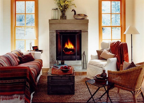 living room fall decorating ideas
