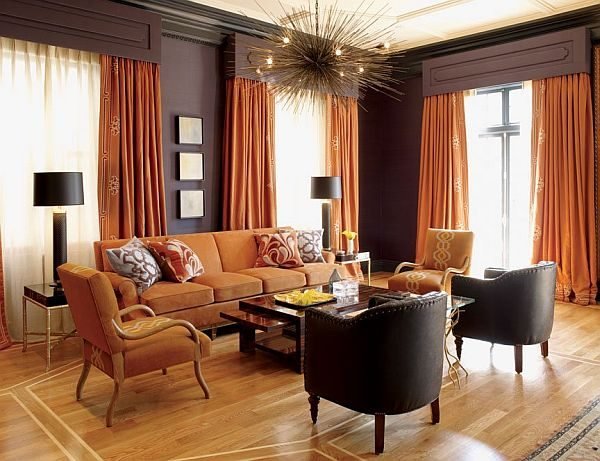 fall curtains for living room