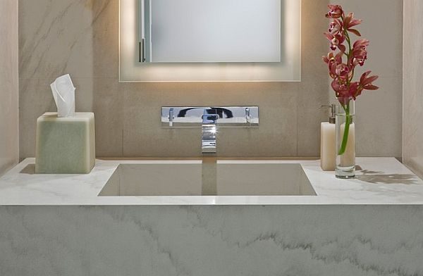 bathroom flower ideas
