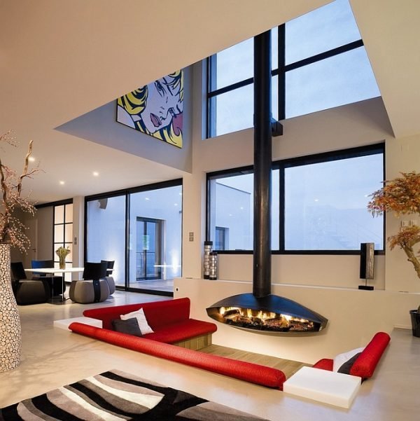 sunken living room designs