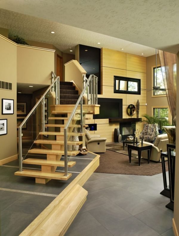 step down living room ideas