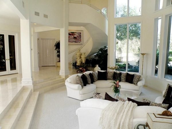modern style living room