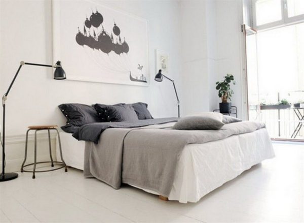 Bedroom floor lamps