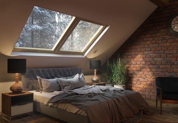 bedroom skylight
