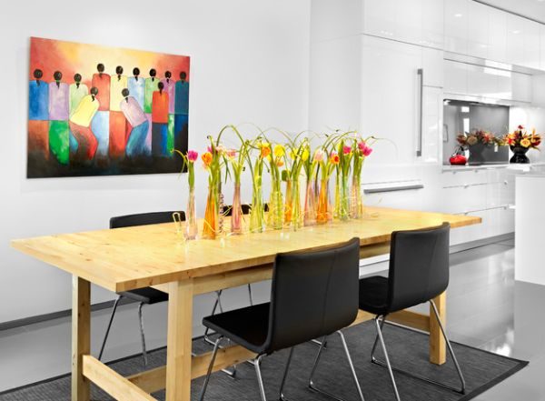 kitchen table decor centerpiece