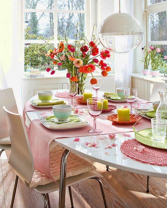 Beautiful centerpieces for dining room table