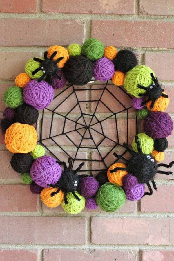 easy halloween wreaths