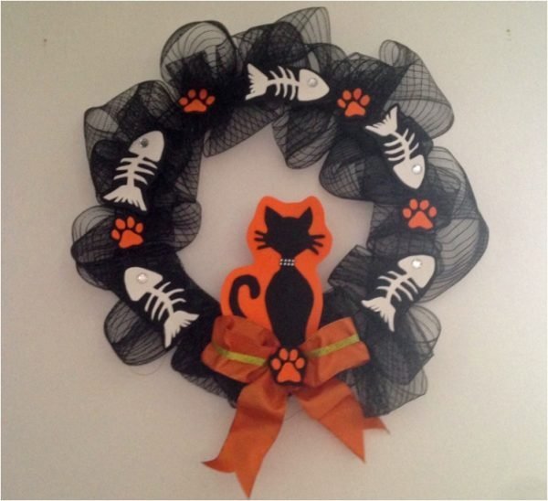 halloween deco wreaths