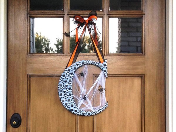 halloween door wreath ideas