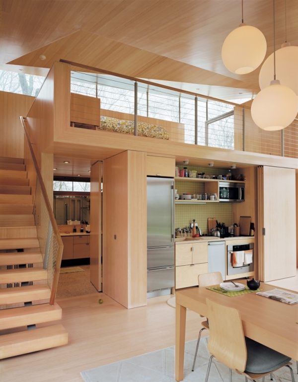 concealed kitchen