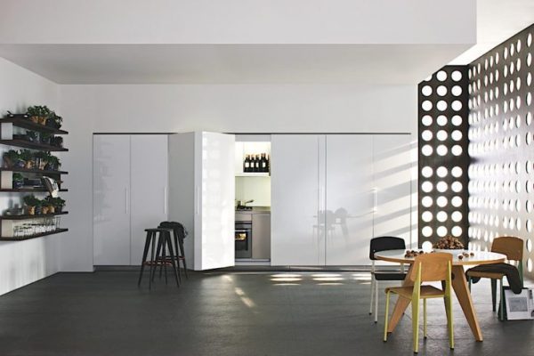 hidden kitchen units