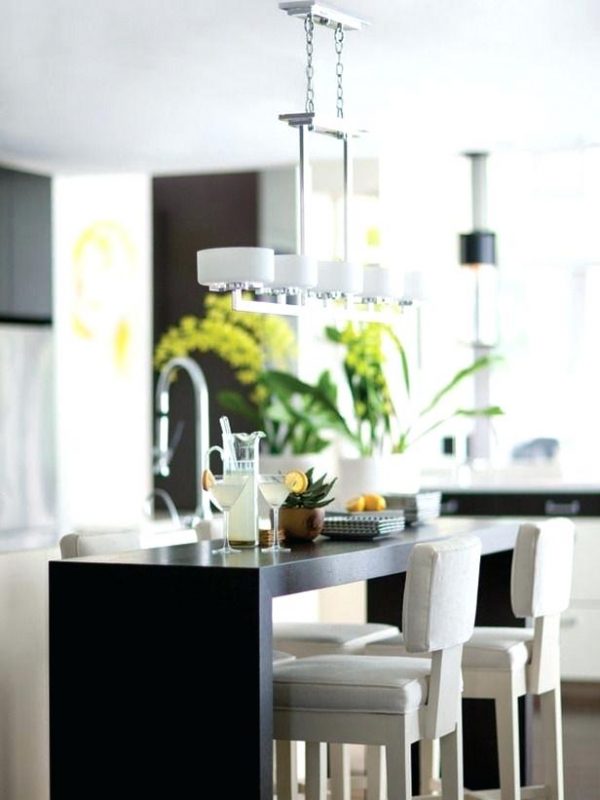 kitchen lights over island