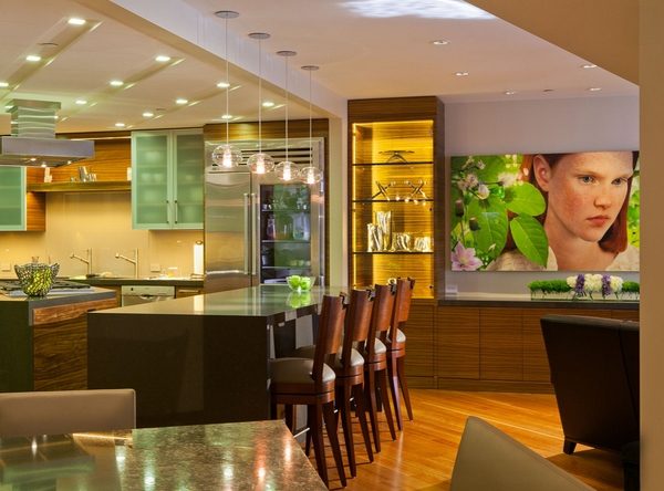 modern kitchen lighting