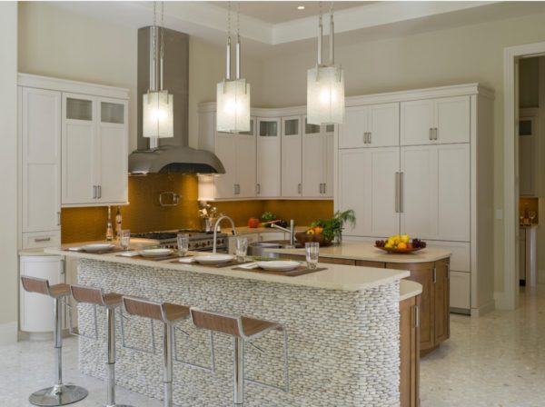 modern kitchen island lighting