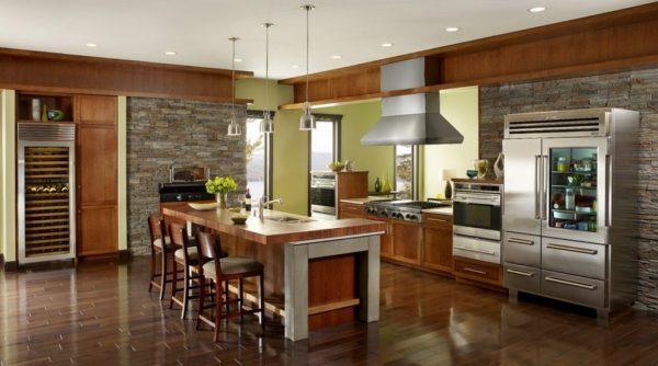 rustic elegant kitchen