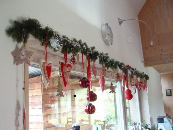 Christmas kitchen decor