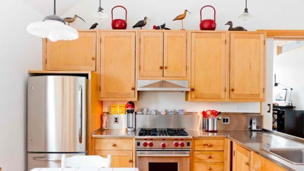 decorative items for above kitchen cabinets