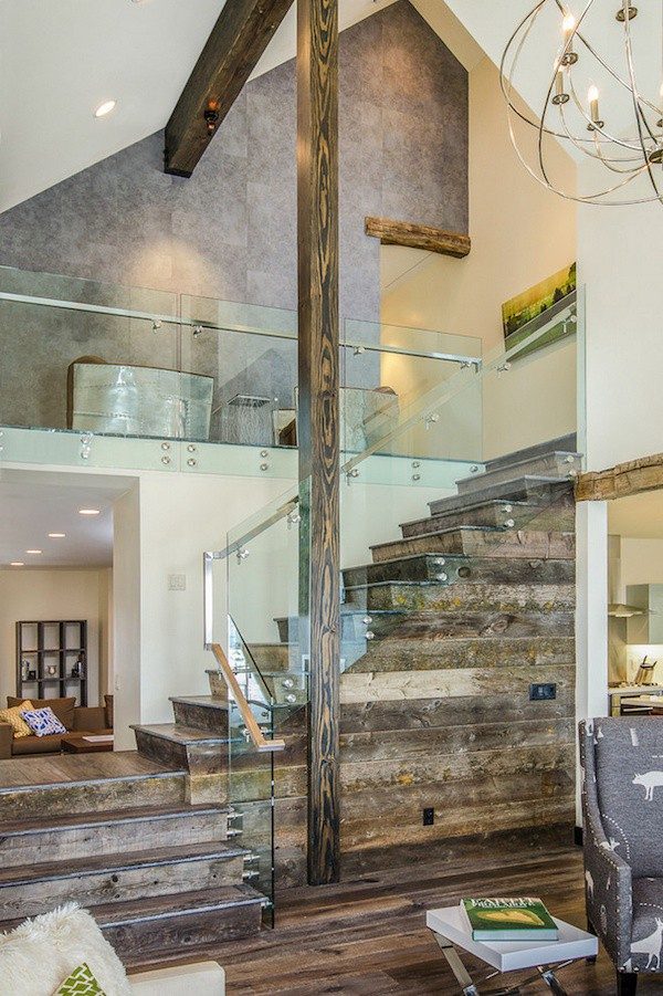 wood stair construction