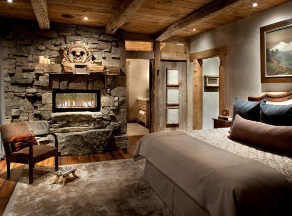 bedroom ceiling beams