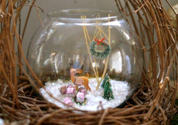 christmas ball terrarium