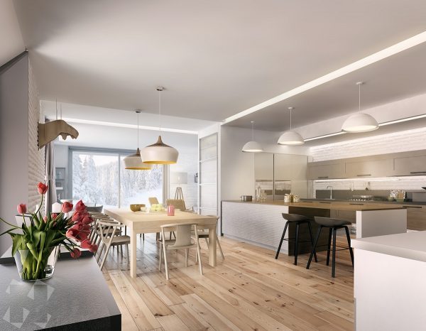 modern wood floors