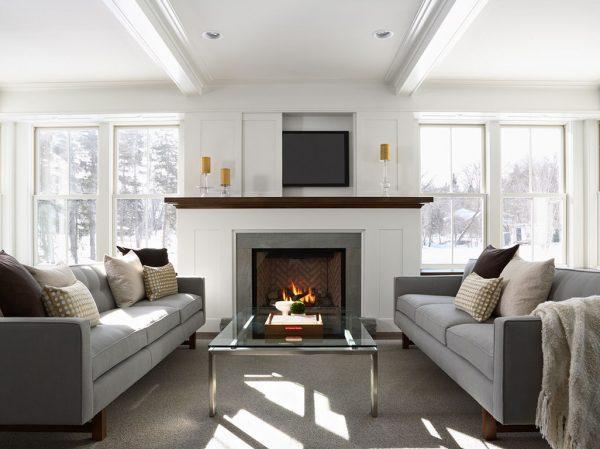 ways to hide tv over fireplace