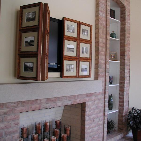 ways to hide tv