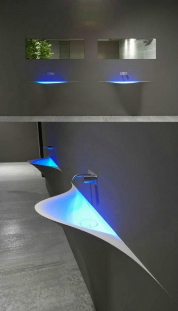 modern sink