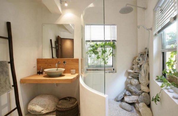 Zen style bathroom