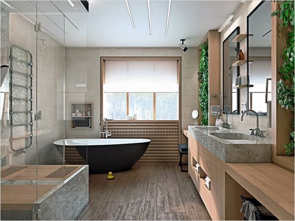 zen style bathroom design