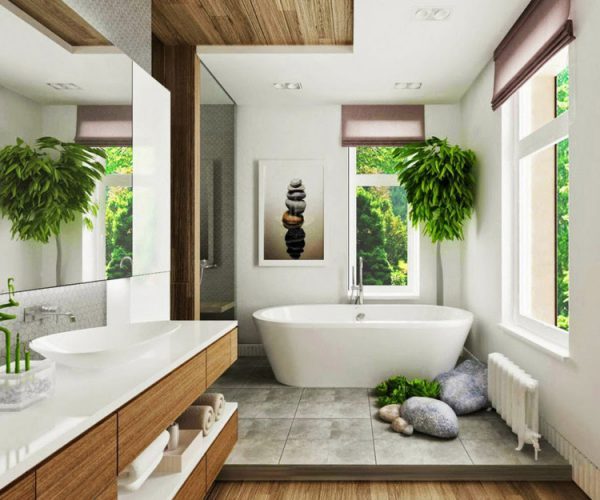zen bathroom decor