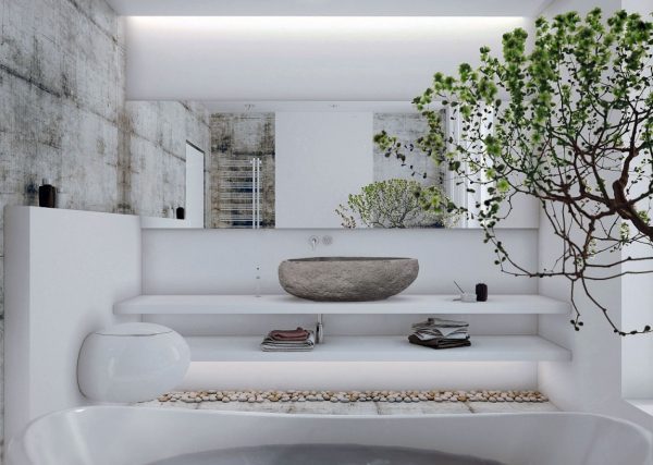 zen bathroom vanity