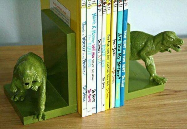 diy animal bookends