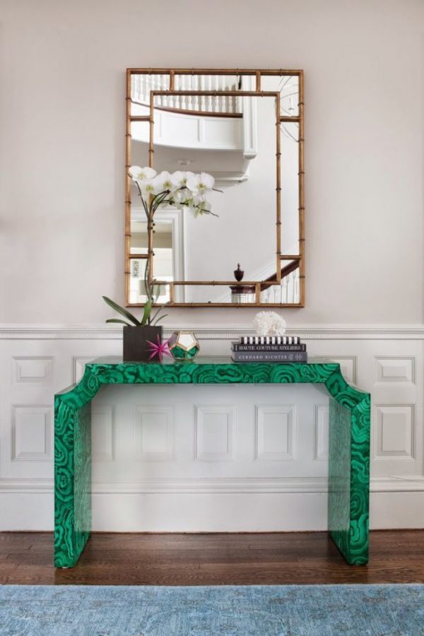 modern console table