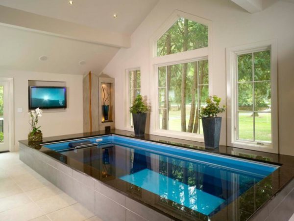 Indoor swimming pool design