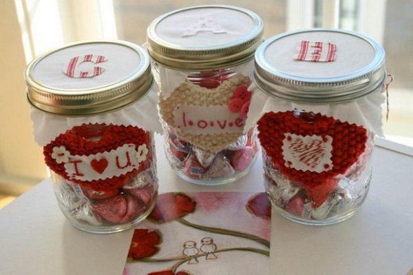 mason jar valentine gifts