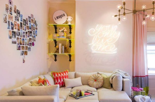 wall mounted neon signs