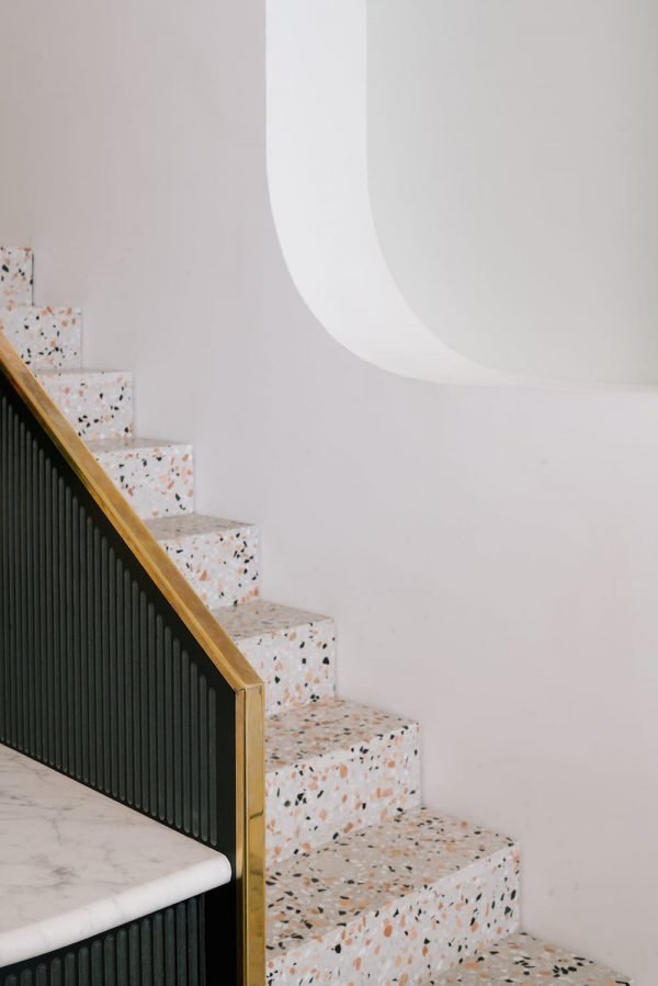 terrazzo stair treads