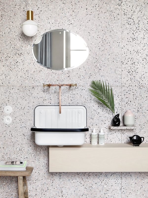 terrazzo bathroom