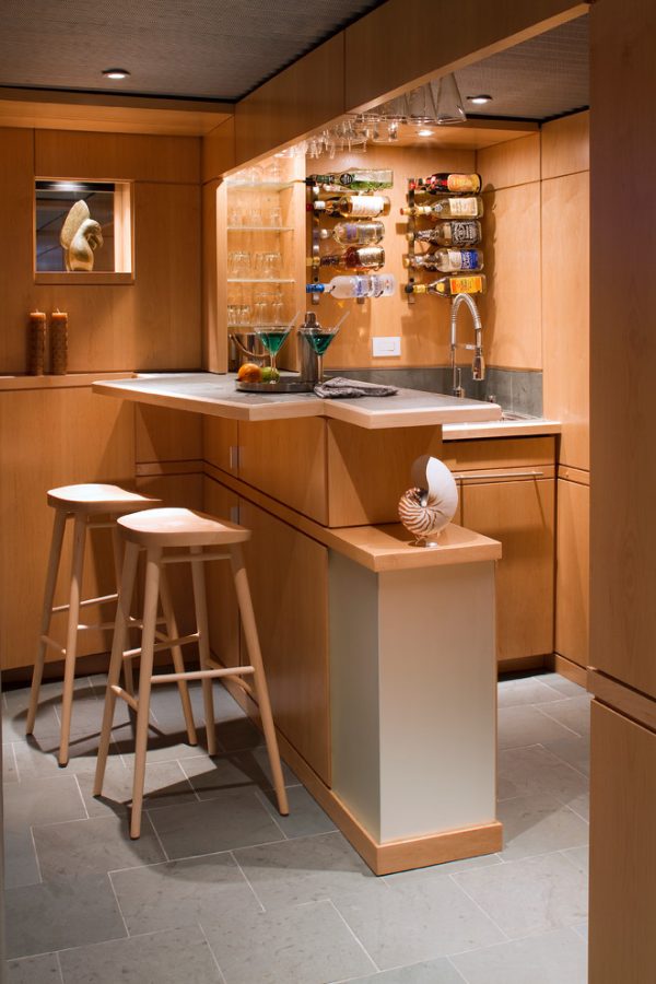 small living room bar